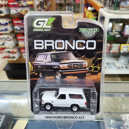 Greenlight - 1993 Ford Bronco XLT 'OJ Simpson' (White) - 1:64 Scale