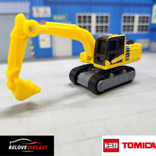 TOMICA - No.9 Komatsu Excavator PC200-10 - 1:122 Scale