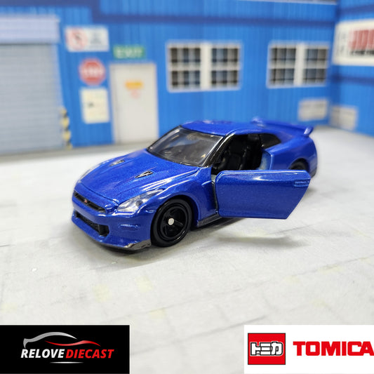 TOMICA - No.23 Nissan GT-R (R35) - Blue Grey - 1:62 Scale