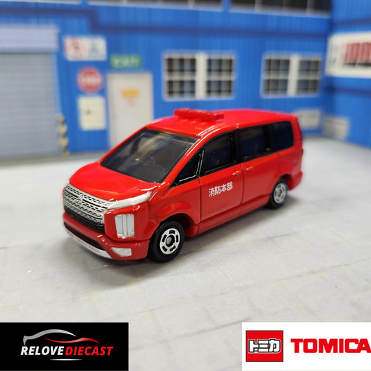 TOMICA - No.50 Mitsubishi Delica D:5 Fire Command Vehicle - 1:65 Scale