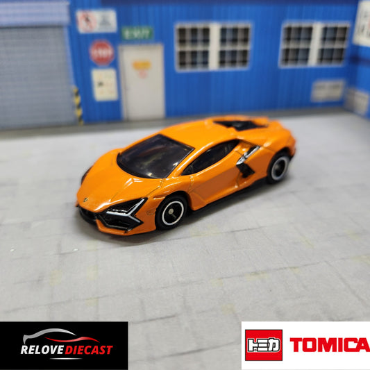 TOMICA - No.107 Lamborghini Revuelto (Orange) - 1:64 Scale