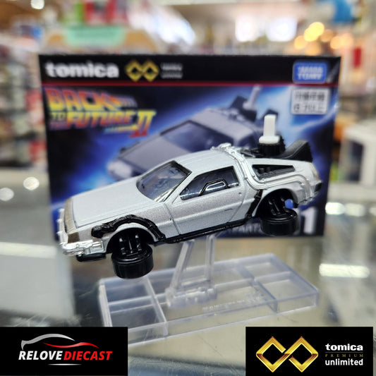TOMICA PREMIUM UNLIMITED - No.11 Back to the Future Time Machine (Part 2) - 1:65 Scale