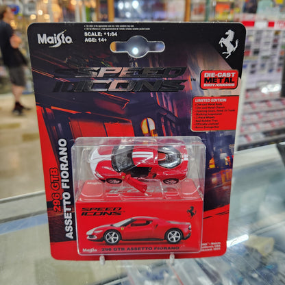 Maisto - 'Speed Icons' - Ferrari 296 GTB Assetto Fiorano - 1:64 Scale