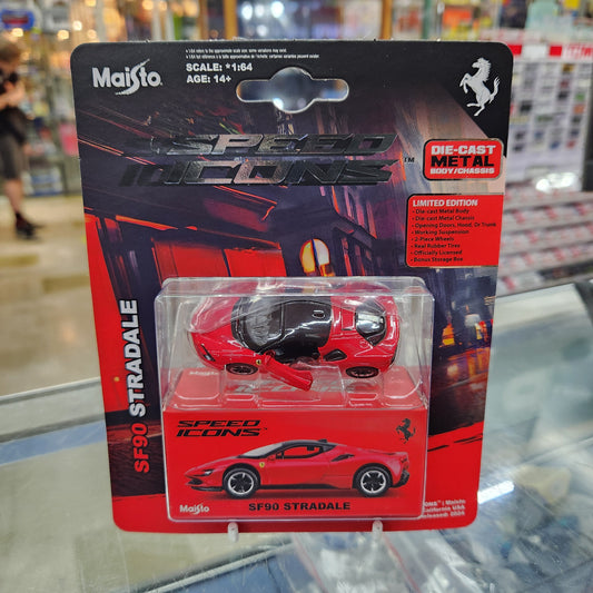 Maisto - 'Speed Icons' - Ferrari SF90 Stradale - 1:64 Scale