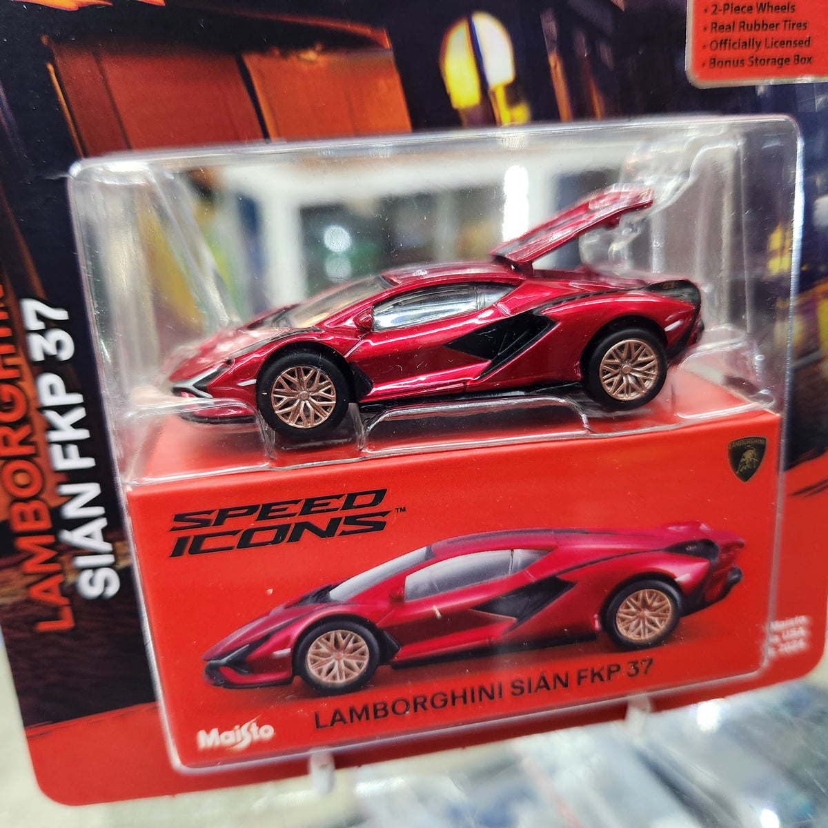 Maisto - 'Speed Icons' - Lamborghini Sian FKP 37 - 1:64 Scale