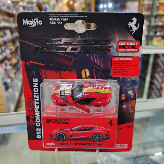 Maisto - 'Speed Icons' - Ferrari 812 Competizione - 1:64 Scale