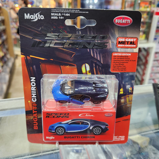 Maisto - 'Speed Icons' - Bugatti Chiron - 1:64 Scale