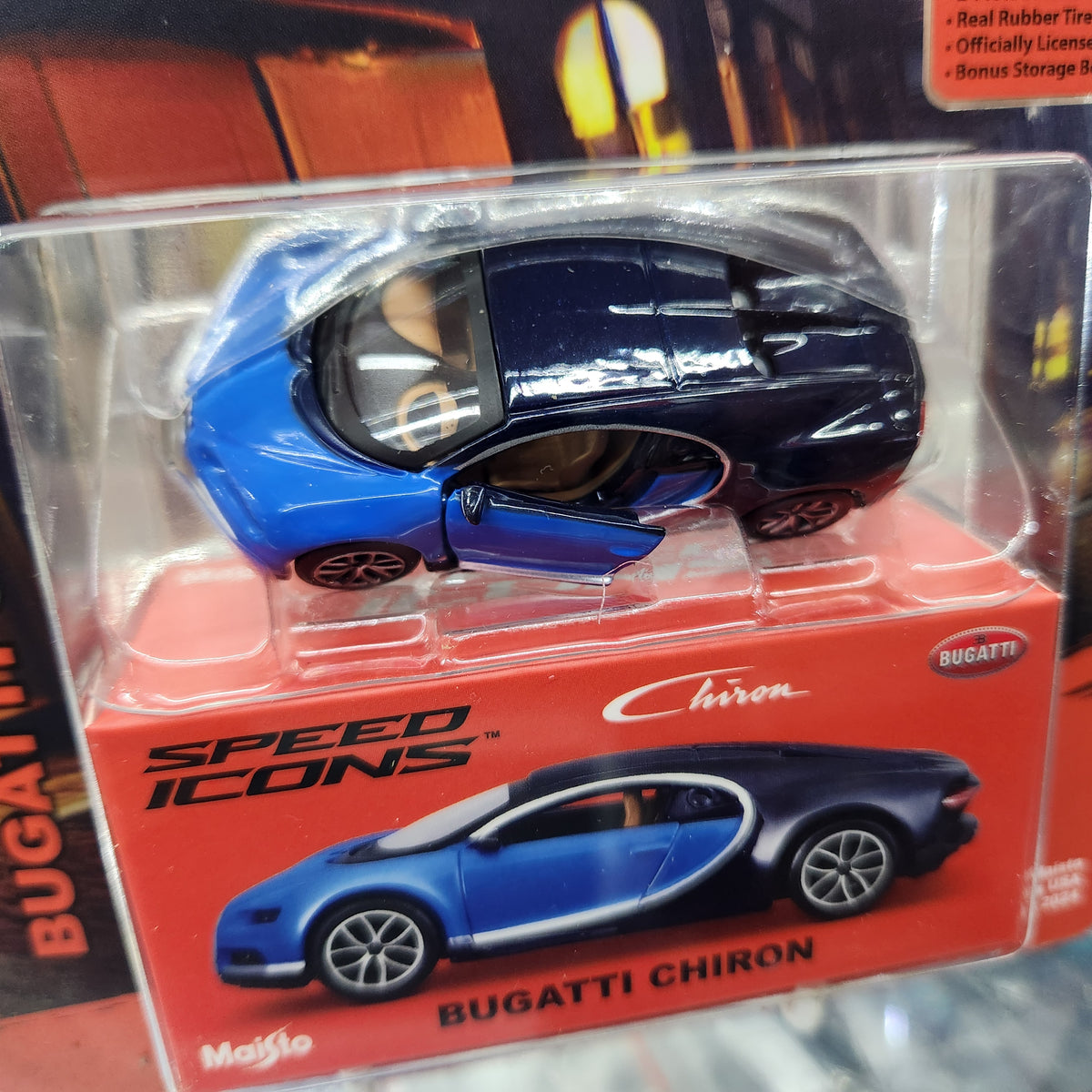 Maisto - 'Speed Icons' - Bugatti Chiron - 1:64 Scale