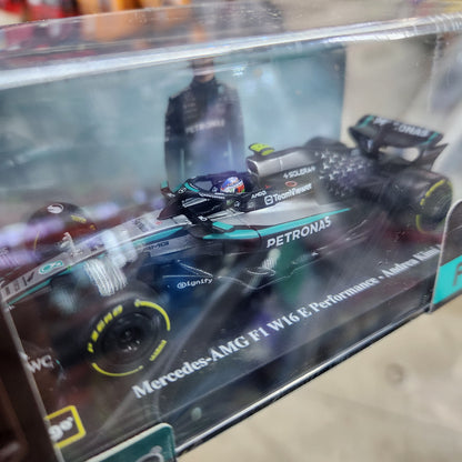 Bburago - 2025 Mercedes-AMG F1 Formula 1 Team W16 - #12 Kimi Antonelli - 1:43 Scale
