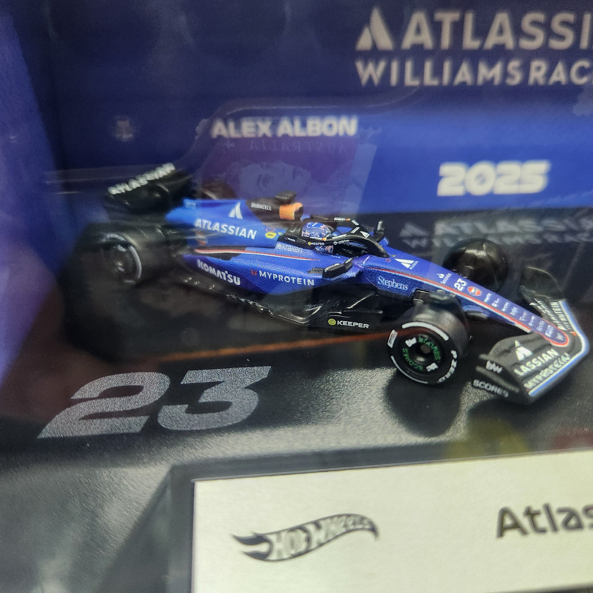 Hot Wheels Premium - 2025 Formula 1 Atlassian William Racing - 2 Pack (Mix 2)
