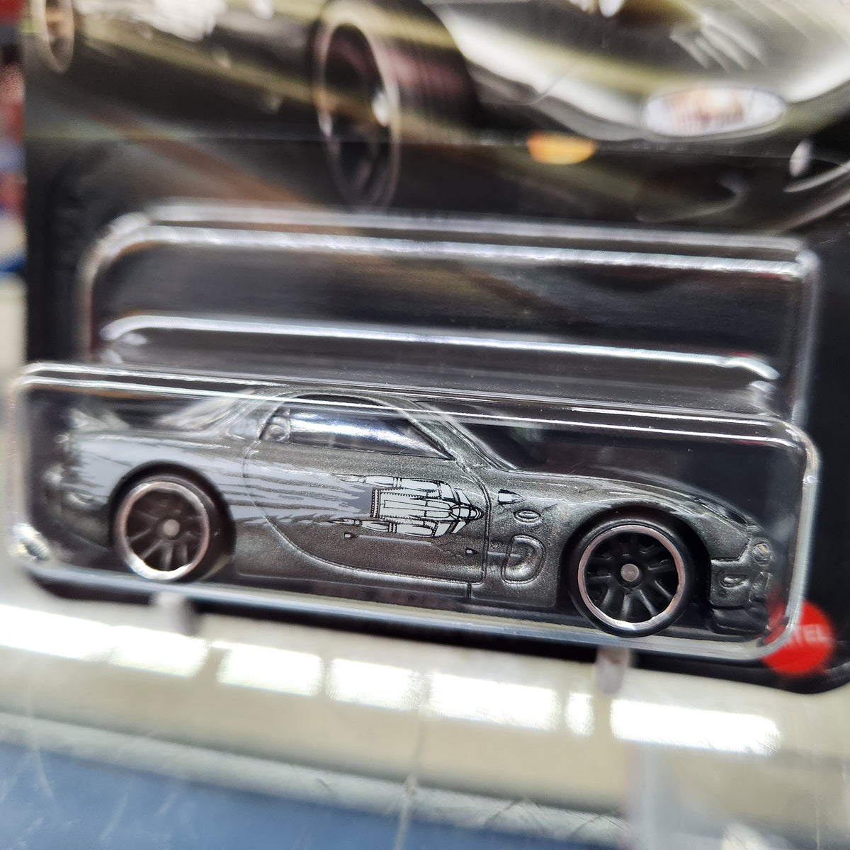 Hot Wheels - Fast & Furious: Silver Anniversary Series - 1995 Mazda RX-7 (Metalflake Grey)