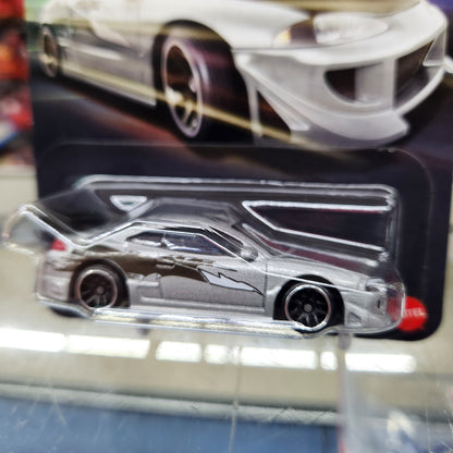 Hot Wheels - Fast & Furious: Silver Anniversary Series - 1995 Mitsubishi Eclipse (Metalflake Silver)