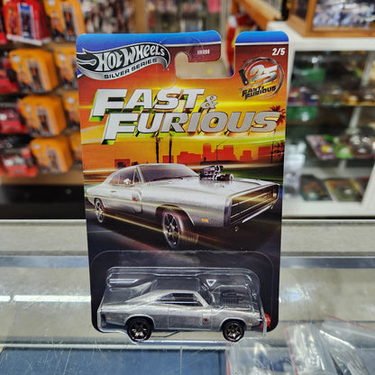 Hot Wheels - Fast & Furious: Silver Anniversary Series - 1970 Dodge Charger R/T (Zamac)