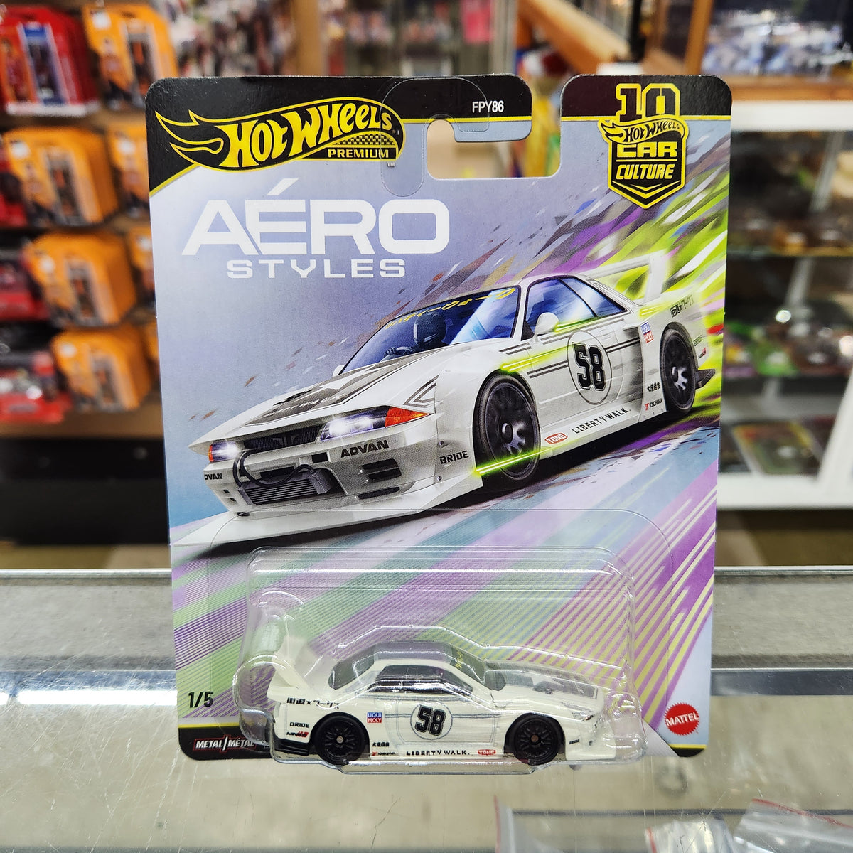 Hot Wheels Premium - Aero Styles (2026) - LB-Kaido Works Nissan Skyline GT-R (R32)