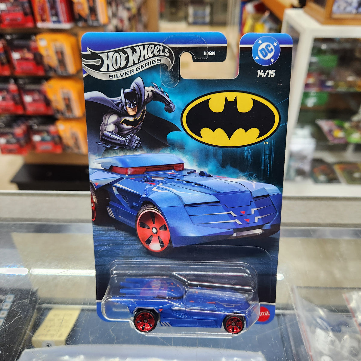 Hot Wheels Silver Series - Batman Animated Series - Batmobile (Blue)