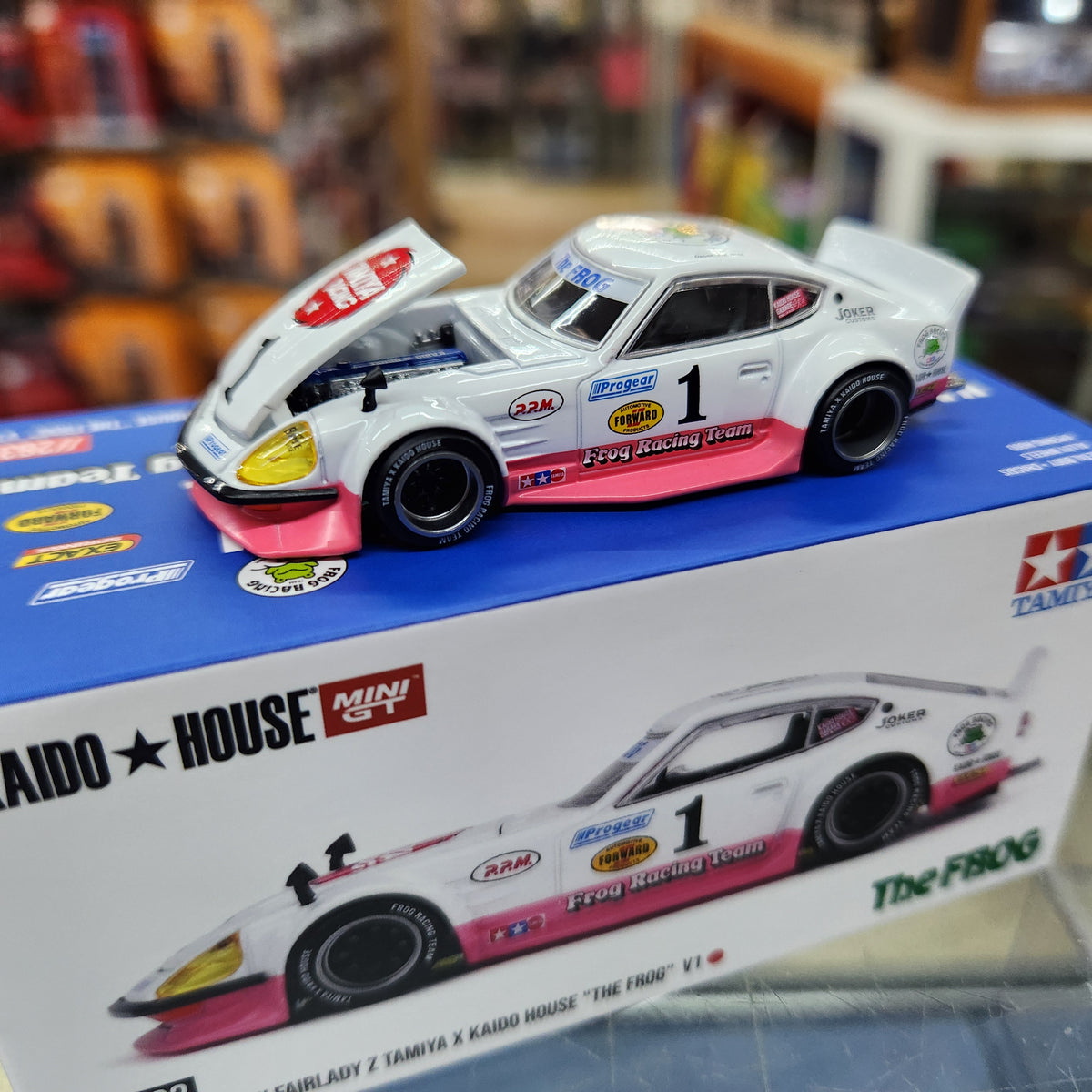 MiniGT - Nissan Fairlady Z 'Tamiya x Kaido House - The Frog' - 1:64 Scale