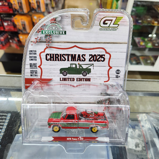 Greenlight - Christmas 2025 Limited Edition - 1978 Ford F-250 with Bike