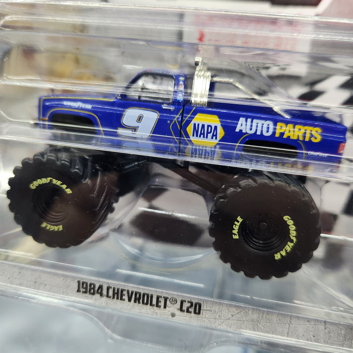 Greenlight - Kings of Crunch Monster Trucks 'Hendrick Motorsports' - 1984 Chevrolet C20 #9