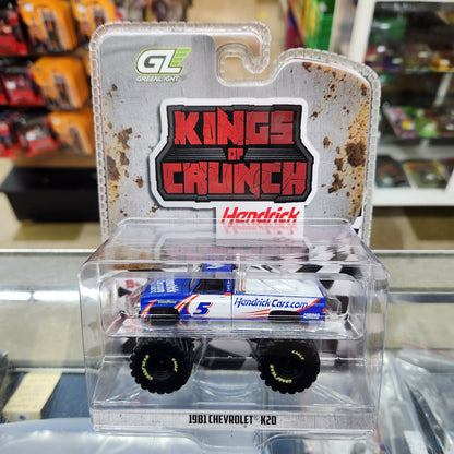 Greenlight - Kings of Crunch Monster Trucks 'Hendrick Motorsports' - 1981 Chevy K20 #5