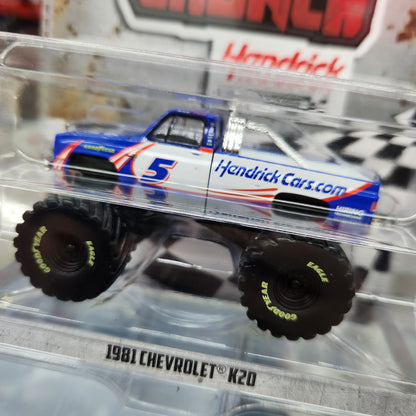 Greenlight - Kings of Crunch Monster Trucks 'Hendrick Motorsports' - 1981 Chevy K20 #5
