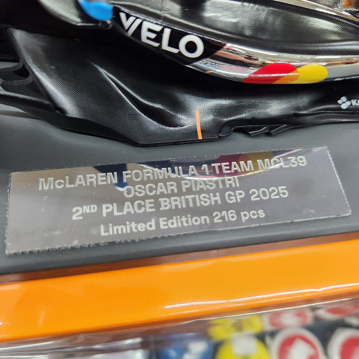 Minichamps - McLaren Formula 1 Team (MCL39) 2025 British GP 2nd Place - #81 Oscar Piastri