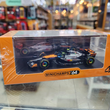 Minichamps - McLaren Formula 1 Team (MCL39) 2025 British GP Winner - #4 Lando Norris -1:64 Scale