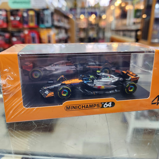 Minichamps - McLaren Formula 1 Team (MCL39) 2025 British GP Winner - #4 Lando Norris -1:64 Scale