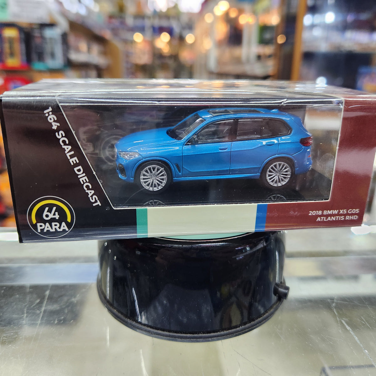 Para64 - 2018 BMW X5 (G05) Atlantis Blue - 1:64 Scale