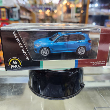 Para64 - 2018 BMW X5 (G05) Atlantis Blue - 1:64 Scale