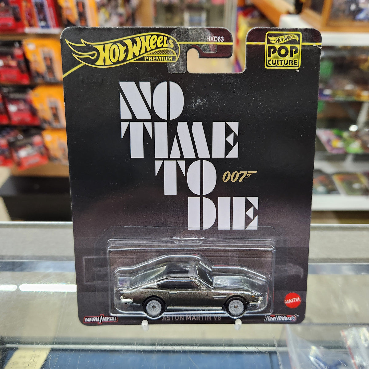 Hot Wheels Premium - Pop Culture (2024 Mix 4) - Aston Martin V8 '007 No Time to Die'