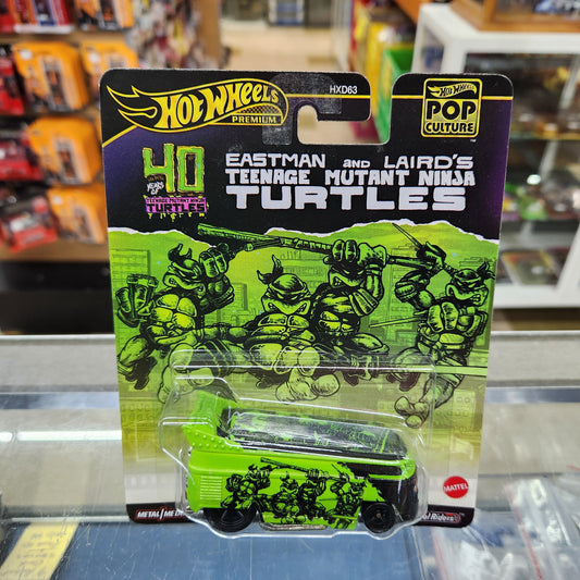Hot Wheels Premium - Pop Culture (2024 Mix 4) - VW Drag Bus 'Teenage Mutant Ninja Turtles'