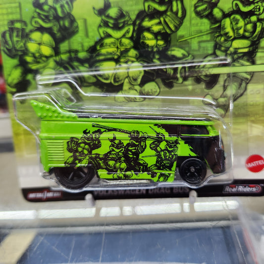 Hot Wheels Premium - Pop Culture (2024 Mix 4) - VW Drag Bus 'Teenage Mutant Ninja Turtles'