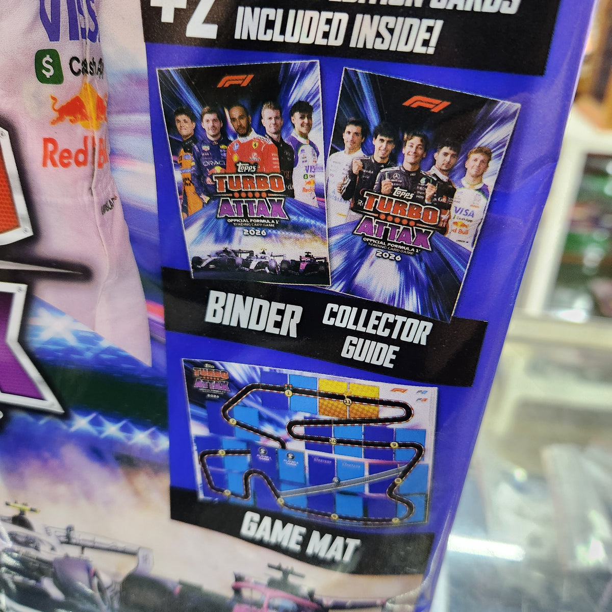2026 F1 Topps Turbo Attax Trading Cards - Starter Pack (Includes Album)