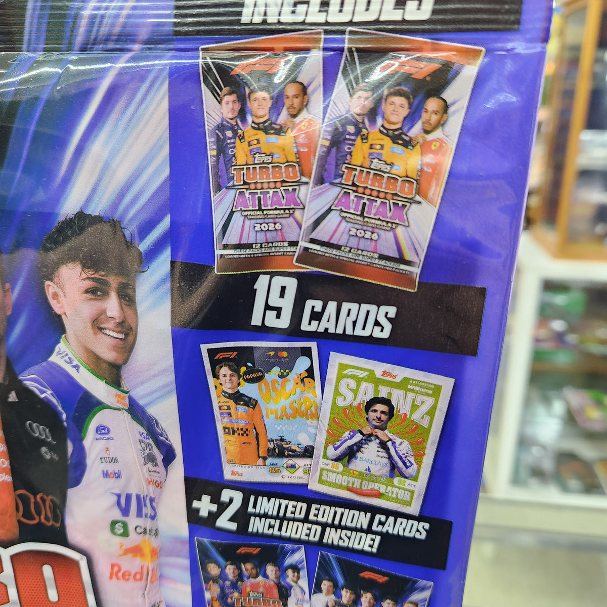 2026 F1 Topps Turbo Attax Trading Cards - Starter Pack (Includes Album)