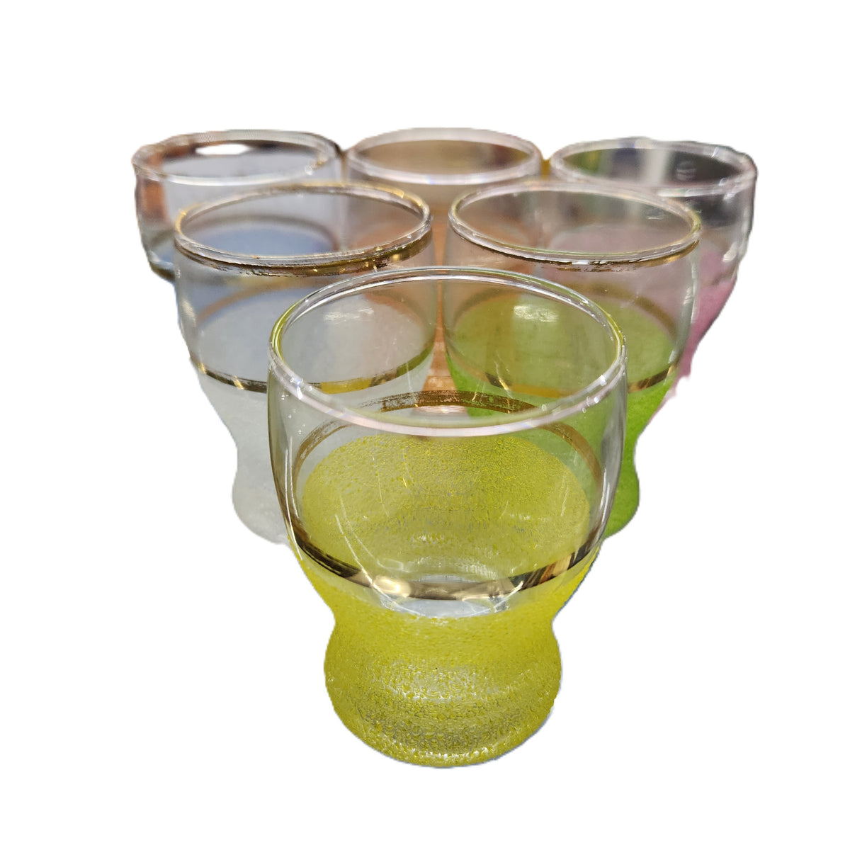 Coloured Shot Glasses - Set 6