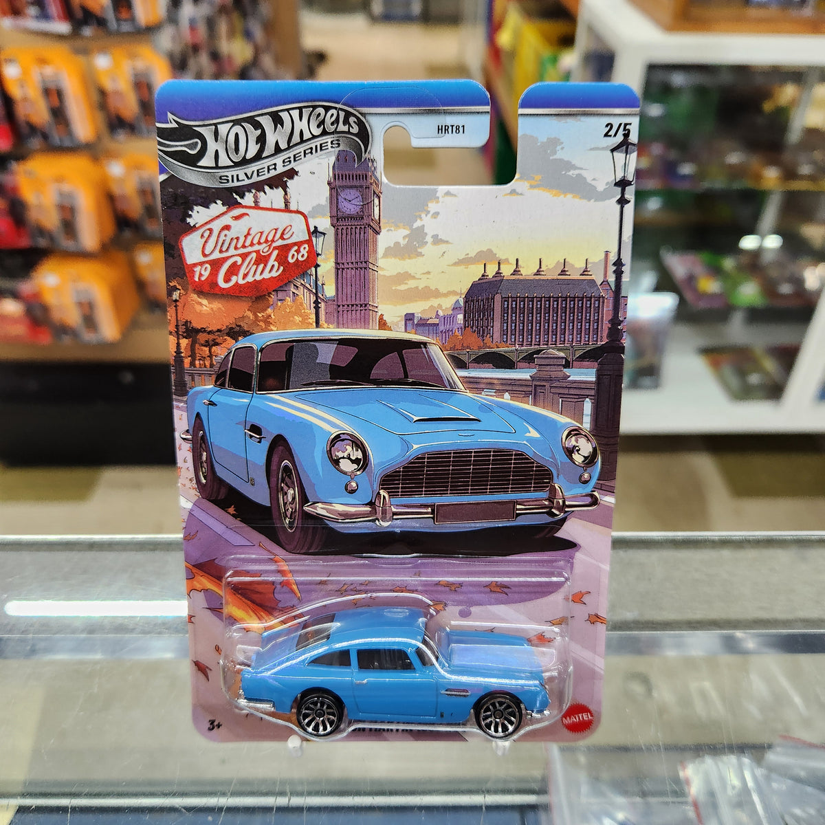Hot Wheels Silver Series - Vintage Club (2026 Mix 3) - Aston Martin 1963 DB5