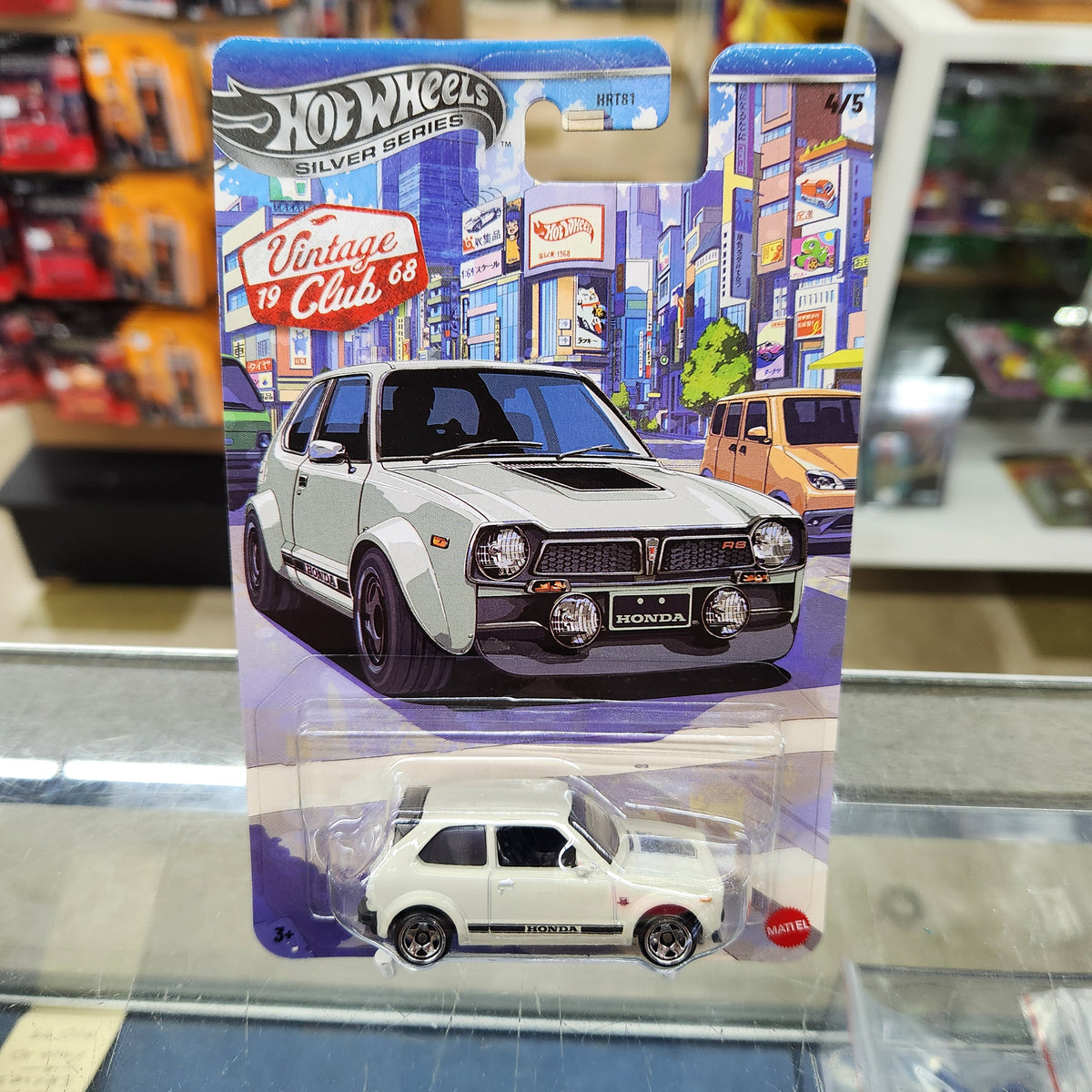Hot Wheels Silver Series - Vintage Club (2026 Mix 3) - 1973 Honda Civic Custom