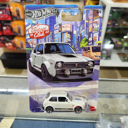 Hot Wheels Silver Series - Vintage Club (2026 Mix 3) - 1973 Honda Civic Custom