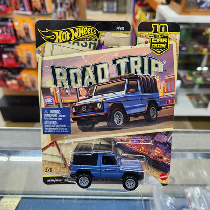 Hot Wheels Premium - Car Culture 'Road Trip' - 1993 Mercedes-Benz G-Class with Canopy