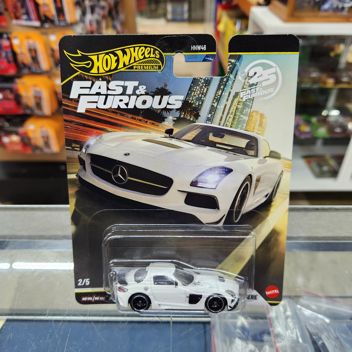 Hot Wheels Premium - Fast & Furious (2026 Mix 4) - Mercedes-Benz SLS AMG Coupe Black Series