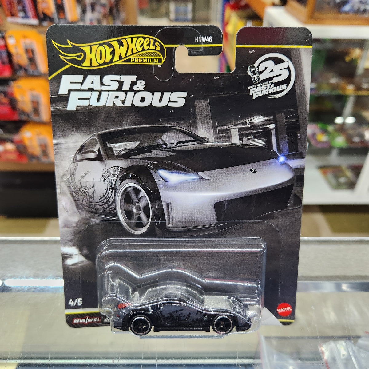 Hot Wheels Premium - Fast & Furious (2026 Mix 4) - Nissan 350Z Custom (Black)