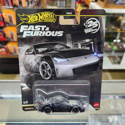 Hot Wheels Premium - Fast & Furious (2026 Mix 4) - Nissan 350Z Custom (Black)