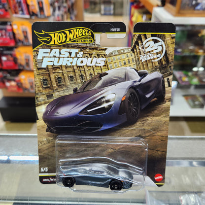 Hot Wheels Premium - Fast & Furious (2026 Mix 4) - McLaren 720S (Saros Grey)
