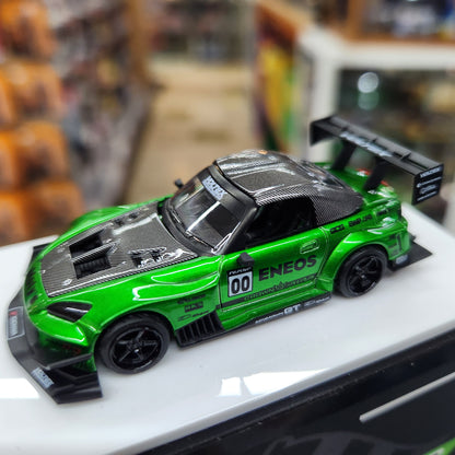 Micro Turbo - Honda S2000 Race Car (Candy Green) - 1:64 Scale