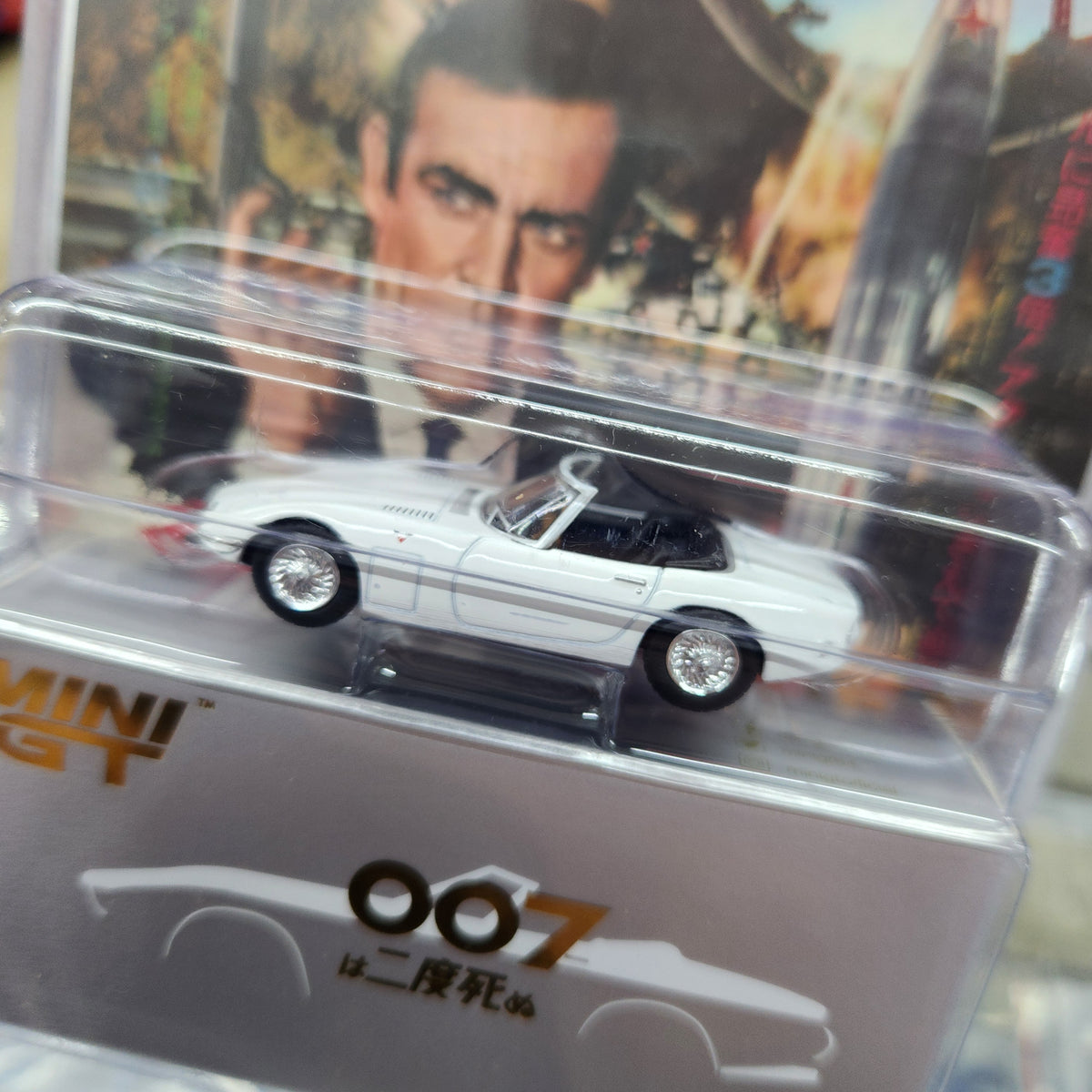 MiniGT - 1967 Toyota 2000GT 'You Only Live Twice' 007 James Bond Series (Japanese Blister)