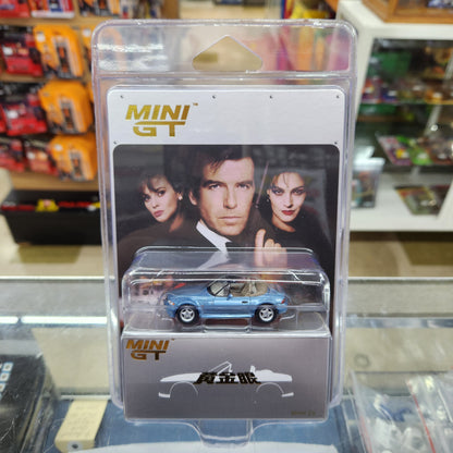 MiniGT - 1995 BMW Z3 'Goldeneye' 007 James Bond Series (Trad Chinese Blister)
