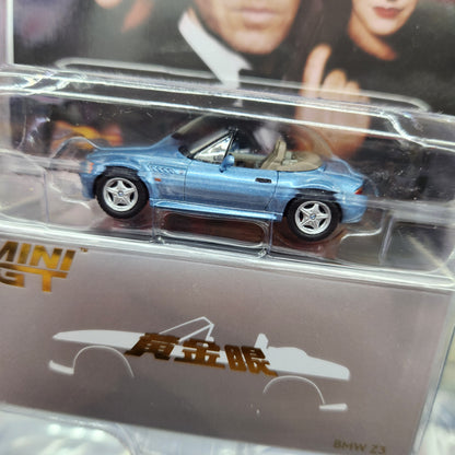 MiniGT - 1995 BMW Z3 'Goldeneye' 007 James Bond Series (Trad Chinese Blister)