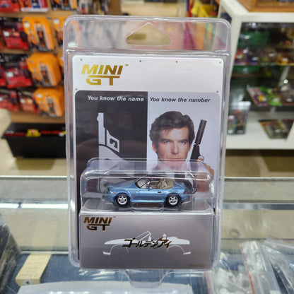 MiniGT - 1995 BMW Z3 'Goldeneye' 007 James Bond Series (Japan Blister)