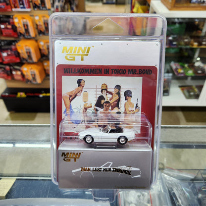 MiniGT - 1967 Toyota 2000GT 'You Only Live Twice' 007 James Bond Series (German Blister)