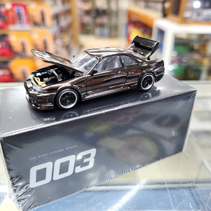 Pop Race - Nissan Skyline GT-R (R33) 'Dark Chrome Series' (Dark Chrome)